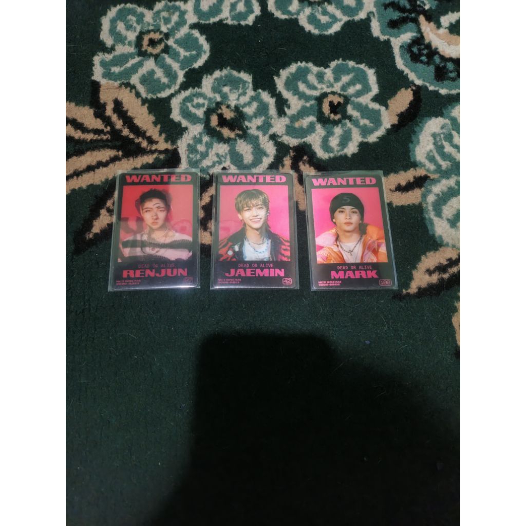 LENTI CARD MARK RENJUN JAEMIN GLITCH MODE