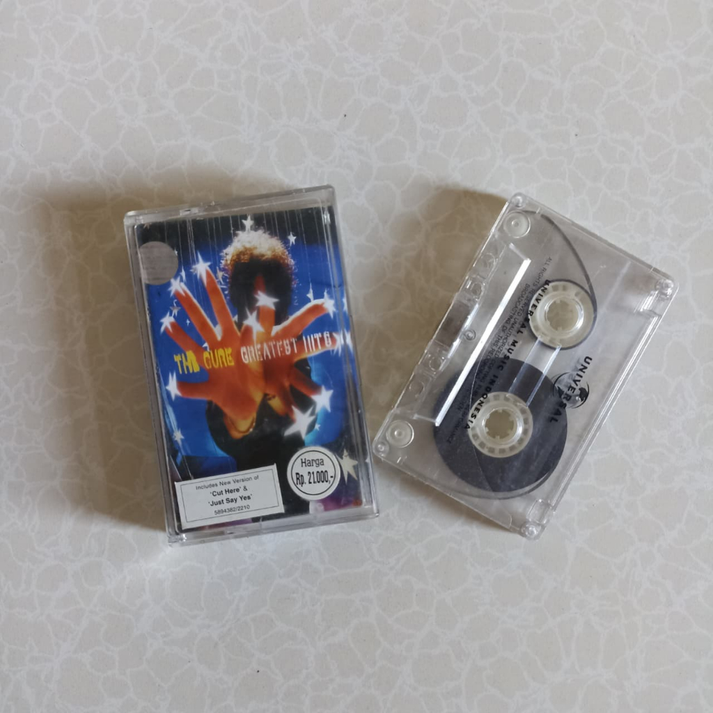 Kaset Pita The Cure Greatest Hits Original