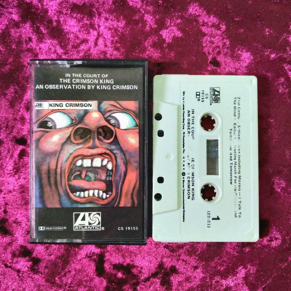 Kaset King Crimson - In The Court Of The Crimson King An Observation By King Crimson (USA Press)