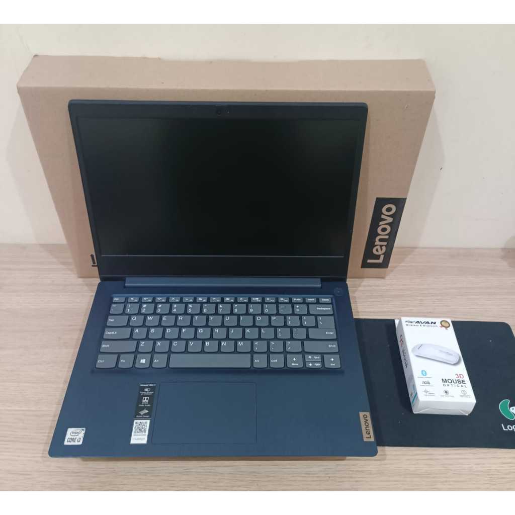 LAPTOP GEN 10 MURAH  LENOVO IDEAPAD 3 INTEL CORE I3 GEN 10 RAM 12 GB SSD 256 GB