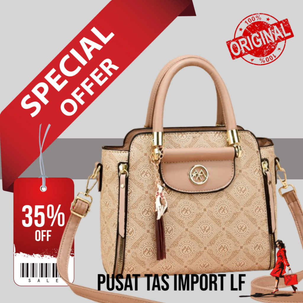 Tas Selempang bahu Wanita cewek Import premium kondangan simple elegan kekinian terbaru 2024 GT2162