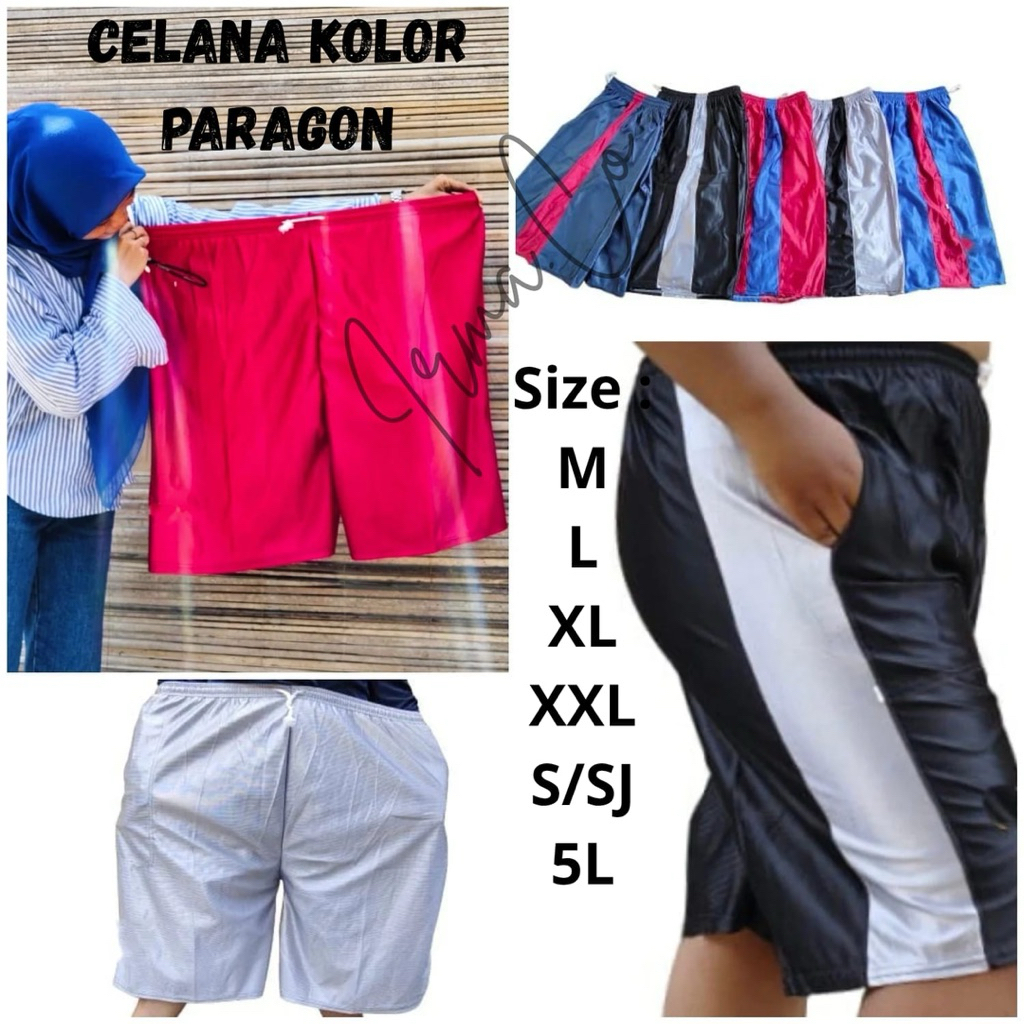 Celana Pendek Kolor Paragon Super Jumbo