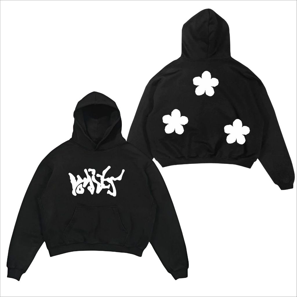VRTLS Hoodie jumper Boxy cut FLOW l Hoodie Jumper boxy  Pria/Wanita