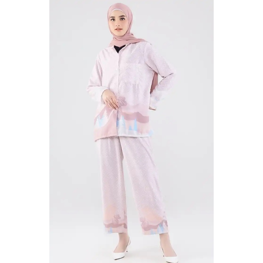 SENYA.CO - Lounge Wear - Pich Salem / Setelan Wanita
