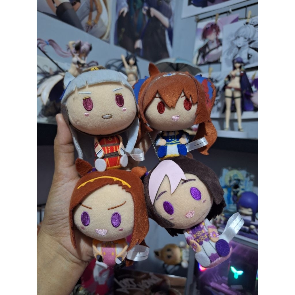 Gantungan Kunci Boneka Uma Musume Gold Ship Daiwa Scarlet Sakura Bakushin O Special Week brand Banda