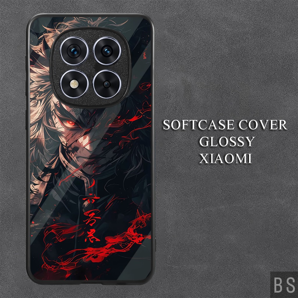 [ BS64 HASHIRA DEMON SLAYER ] Case Glossy HD REDMI NOTE 4 PRO 4G,5G/14 PRO PLUS/REDMI 15 4G/REDMI 15