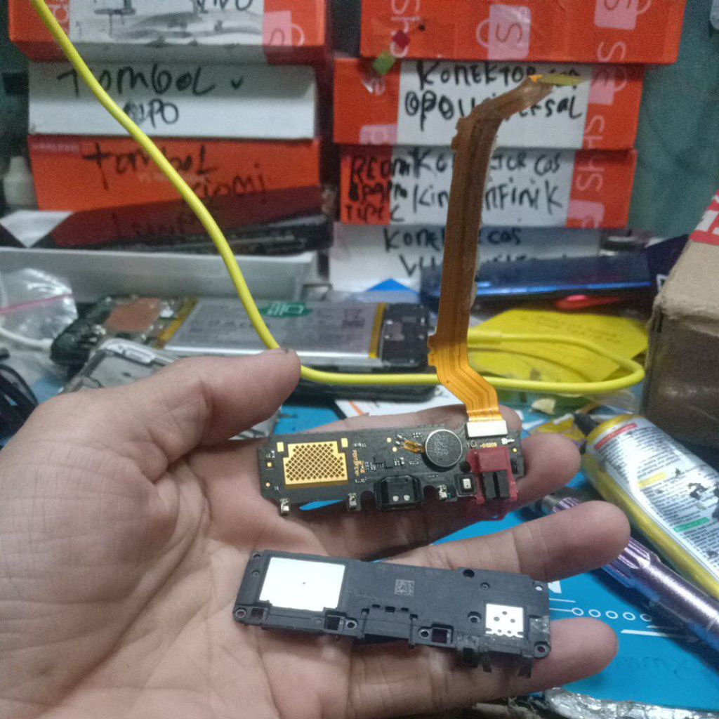 konektor cas Vivo y71 original fulset