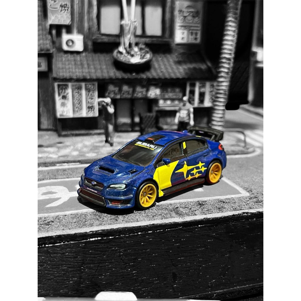 Hot Wheels Premium Loose 2016 Subaru WRX STI Boulevard (Kondisi 99%)
