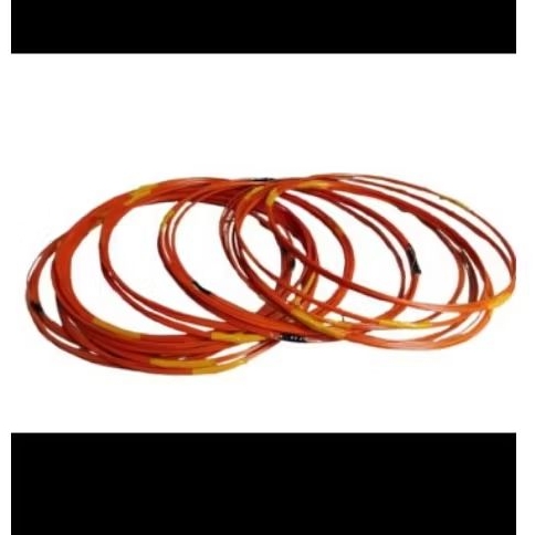 JERUJI FIBER OREN 1.8MM PANJANG 10METER SANGKAR BURUNG DAN LAYANG-LAYANG