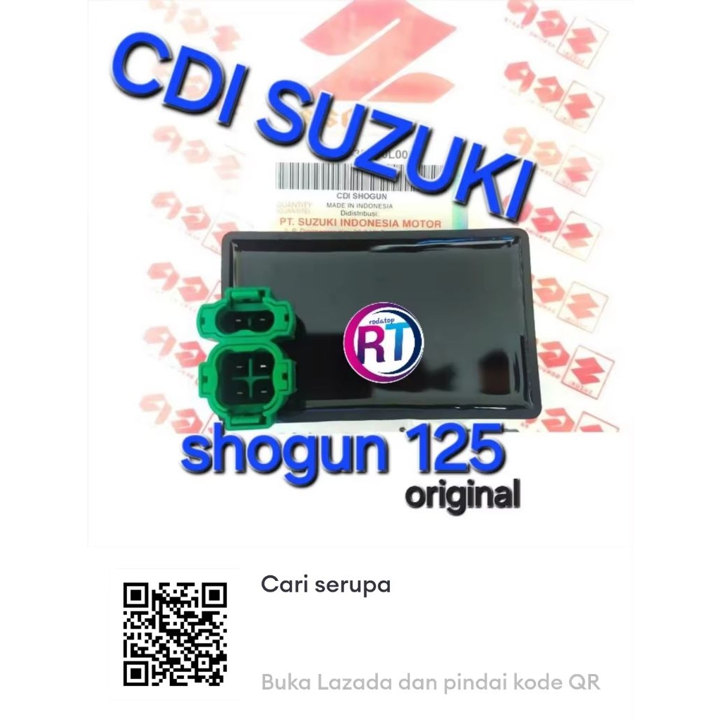 CDI KODE SHOGUN 125 SUZUKI UNTUK MOTOR SHOGUN 125 SHOGUN 125 SP SHOGUN 125 FL SHOGUN 125 R ORIGINAL.