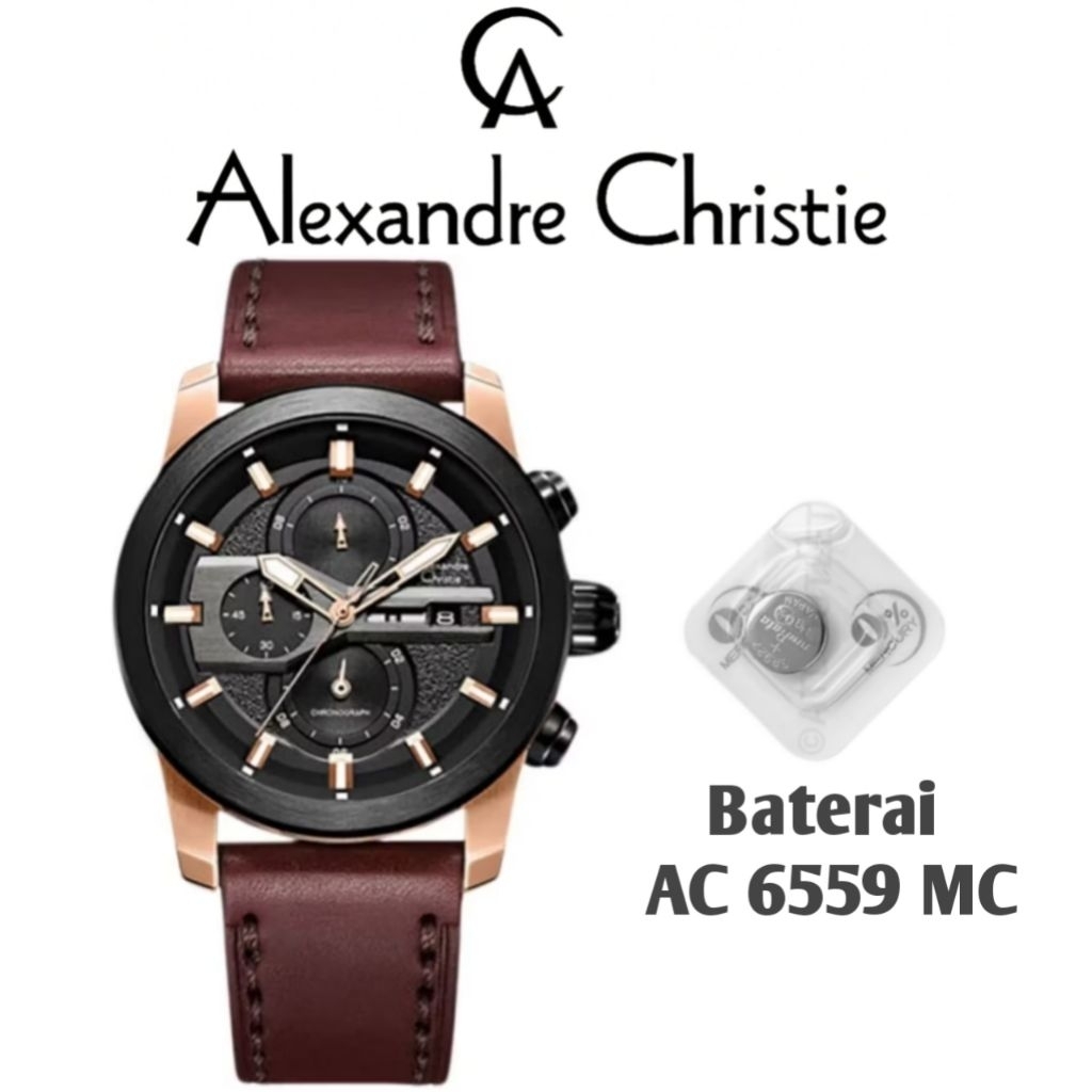 Baterai Original Jam Tangan Alexandre Christie Type  AC6559 MC, AC 6562 MC, AC 6491 MC,