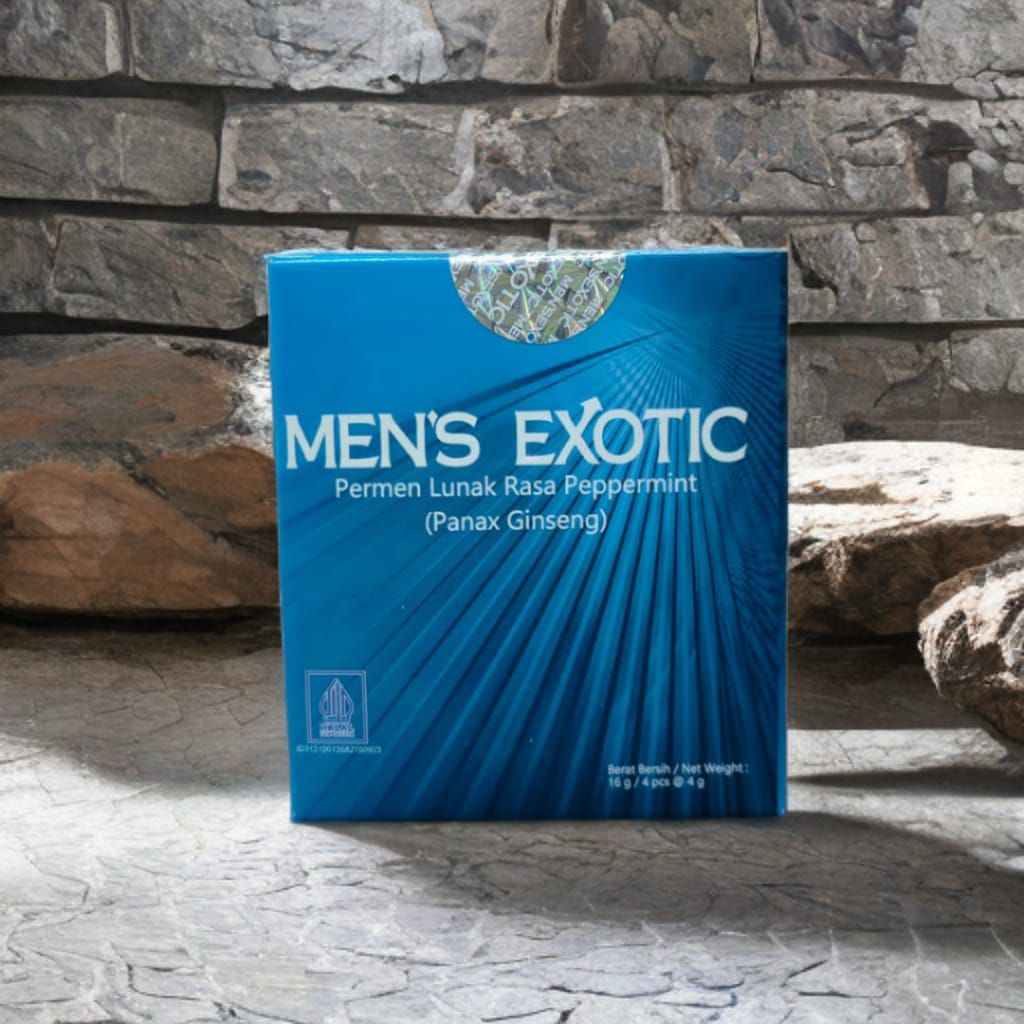 Permen Premium Menexotic - Men xotic - Mensexotics Candy 1 Kotak 4 pcs