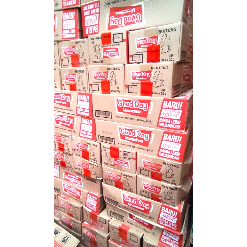 1 Dus Isi 120 Sachet Kopi Good Day / Kopi Good Day 1 Dus