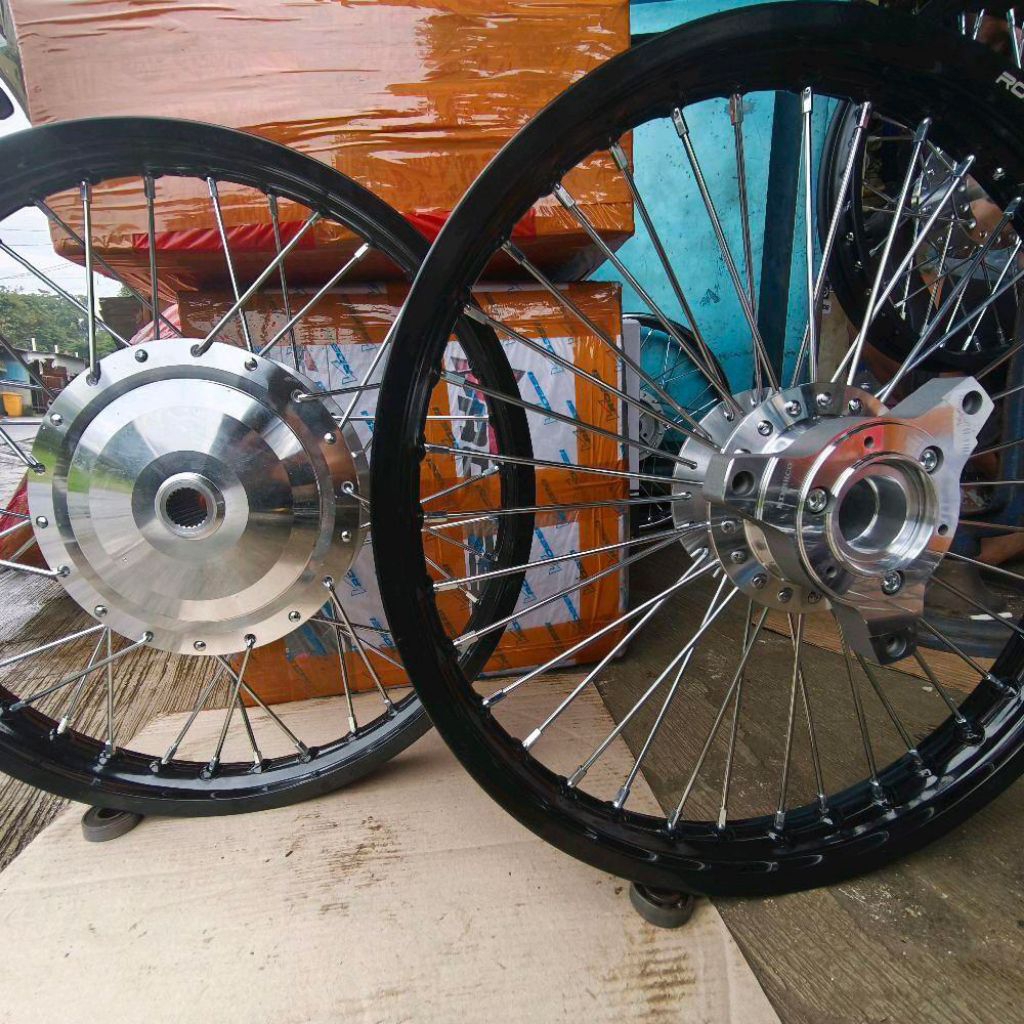 Velg Jari Jari Yamaha Aerox Ring 17 Stell Lurus