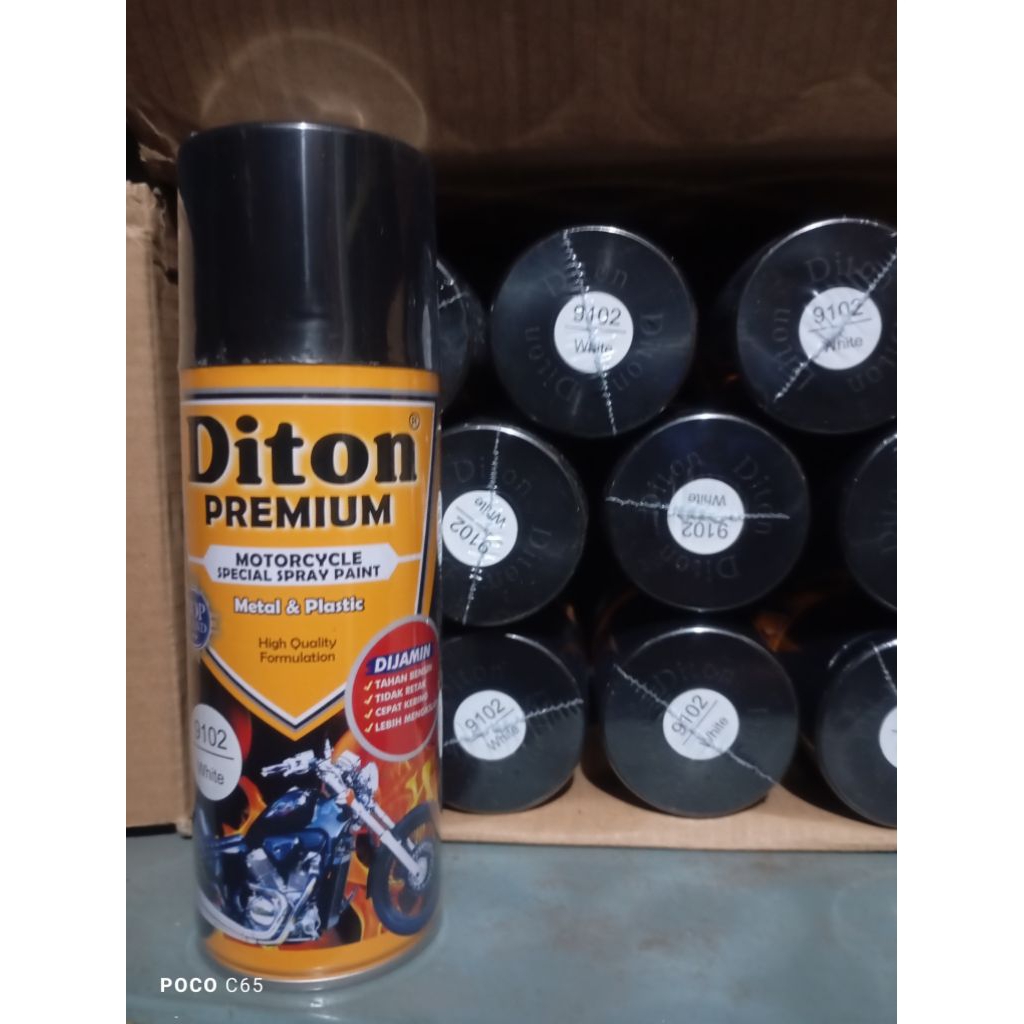 DITON PREMIUM(TAHAN BENSIN) WHITE GLOSS 9102(PUTIH SUSU) HIGH QUALITY