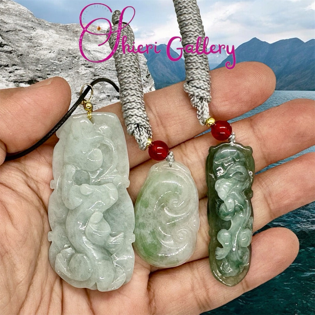 Liontin Giok Burma / Liontin Giok Pixiu / Liontin Giok Ruyi / Liontin Giok Burma Grade A / Liontin G