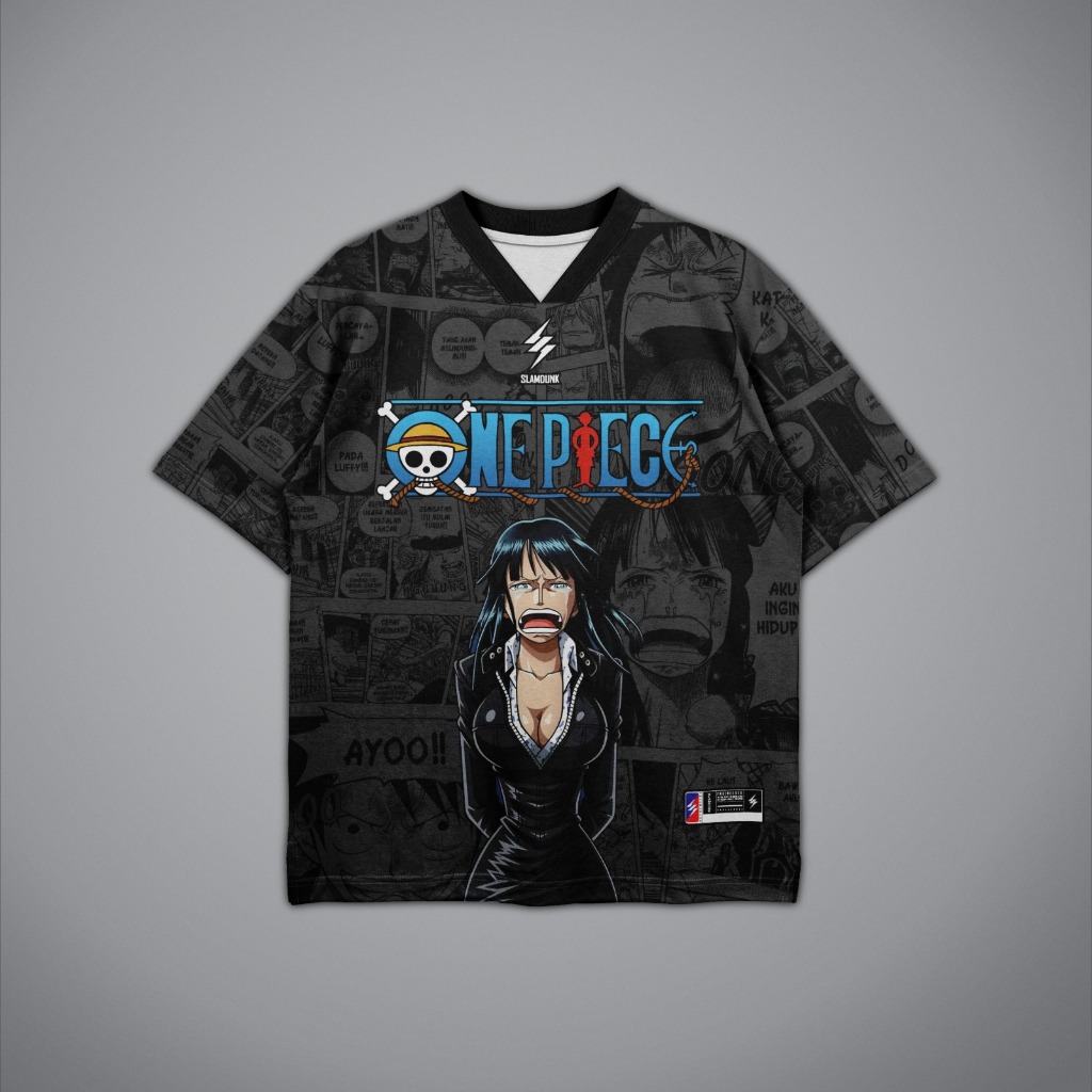 JERSEY NICO ROBIN OVERSIZE // JERSEY ANIME OVERSIZE // JERSEY OVERSIZE // JERSEY ONE PIECE OVERSIZE