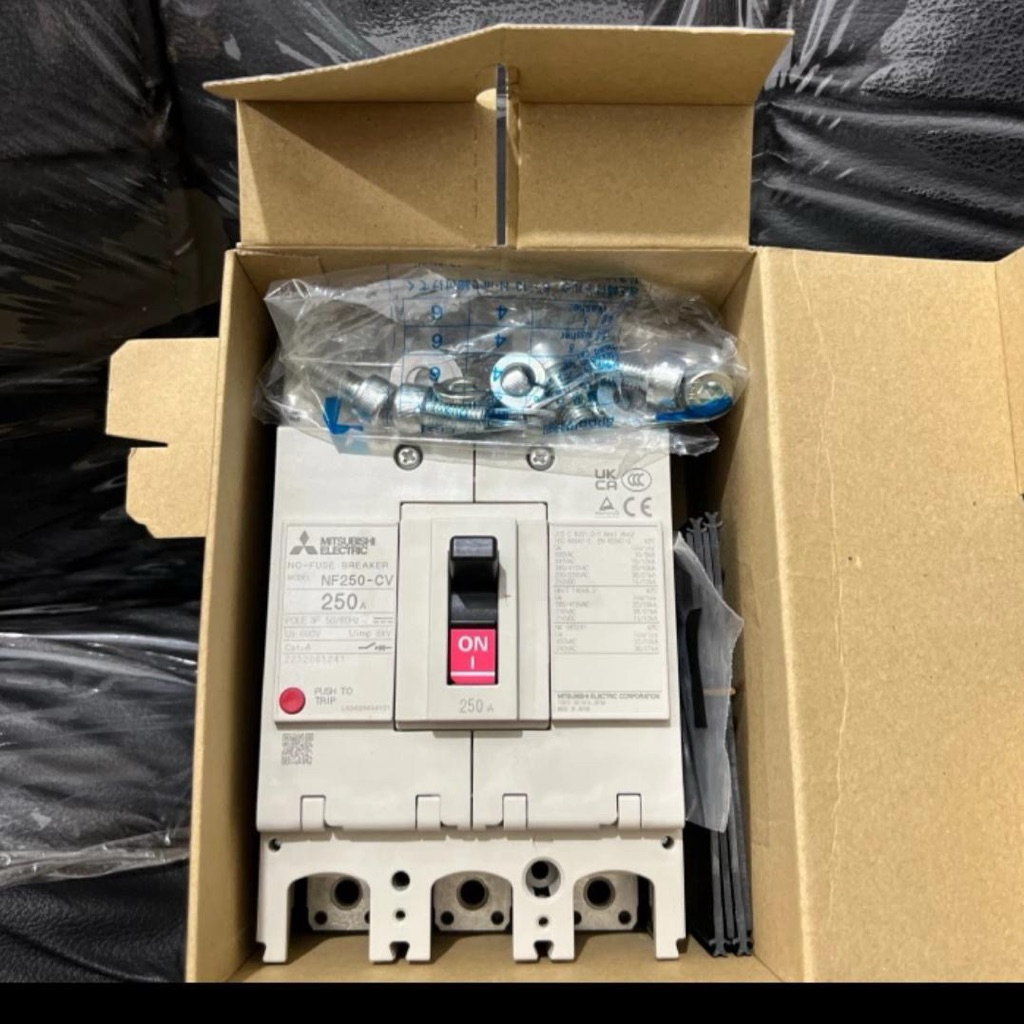 Mitsubishi NF250-CV 250A MCCB/ BREAKER 3PHASE 250A