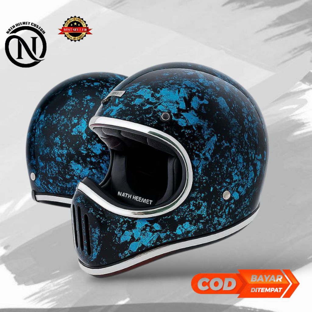 Helm Cakil Abstrak Premium By NATH Helmet