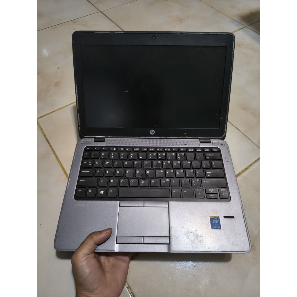 Laptop HP Elitebook 820 G1/2 Intel Core i5 Gen 4/5 Tanpa Ram&HDD Matot