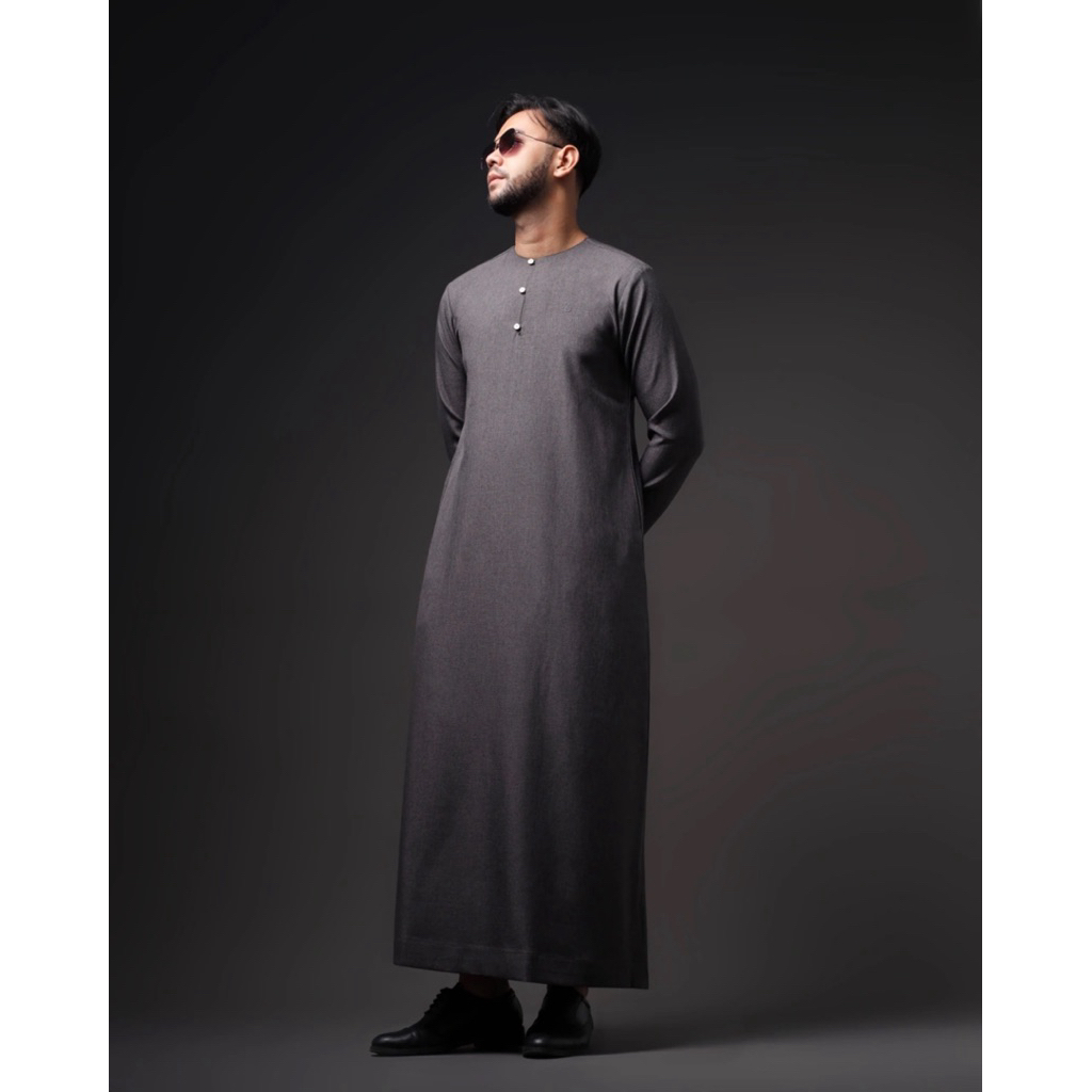 Jubah omer long sleeve ori by Zafeer new