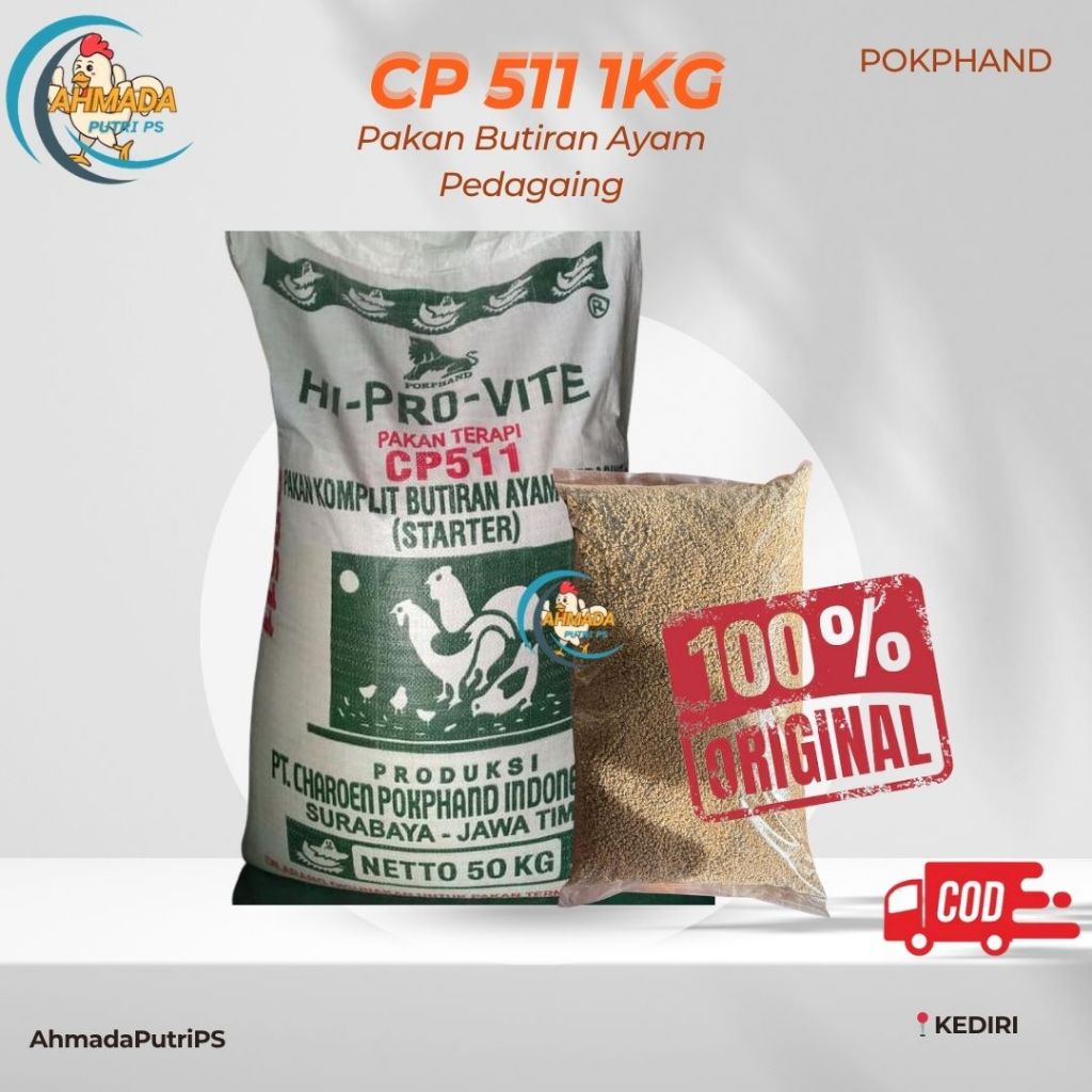 Hi Pro Vite 511 Pur Pakan Ayam Charoen Pokphand