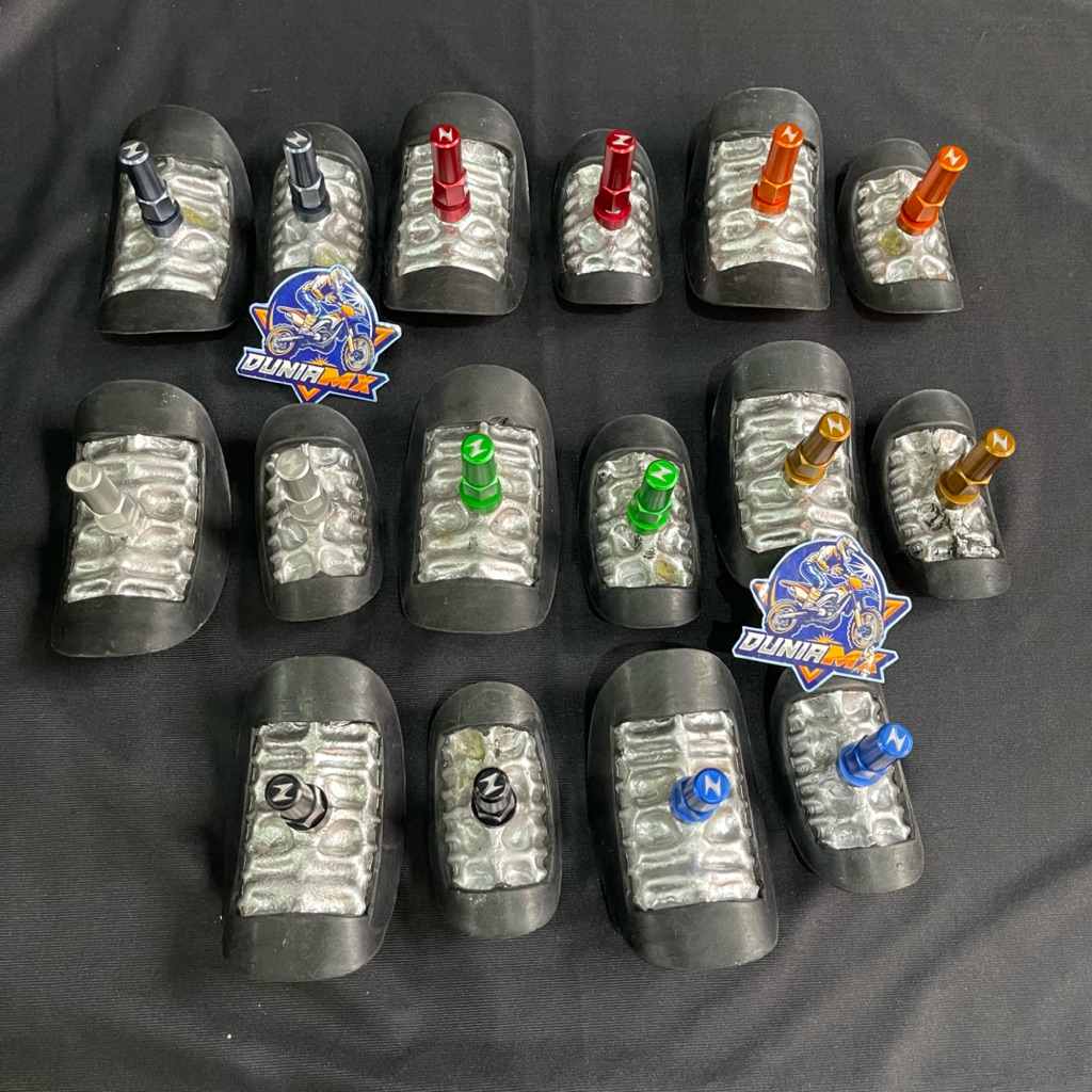 Stopper Ban Jumbo Kombinasi + Rim Lock Nut Ban 18 -21 CNC ZPOWER