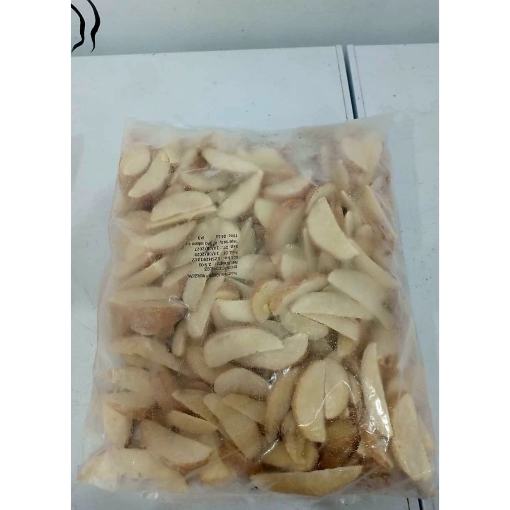 Potato Wedges Plain Ori 2.5kg