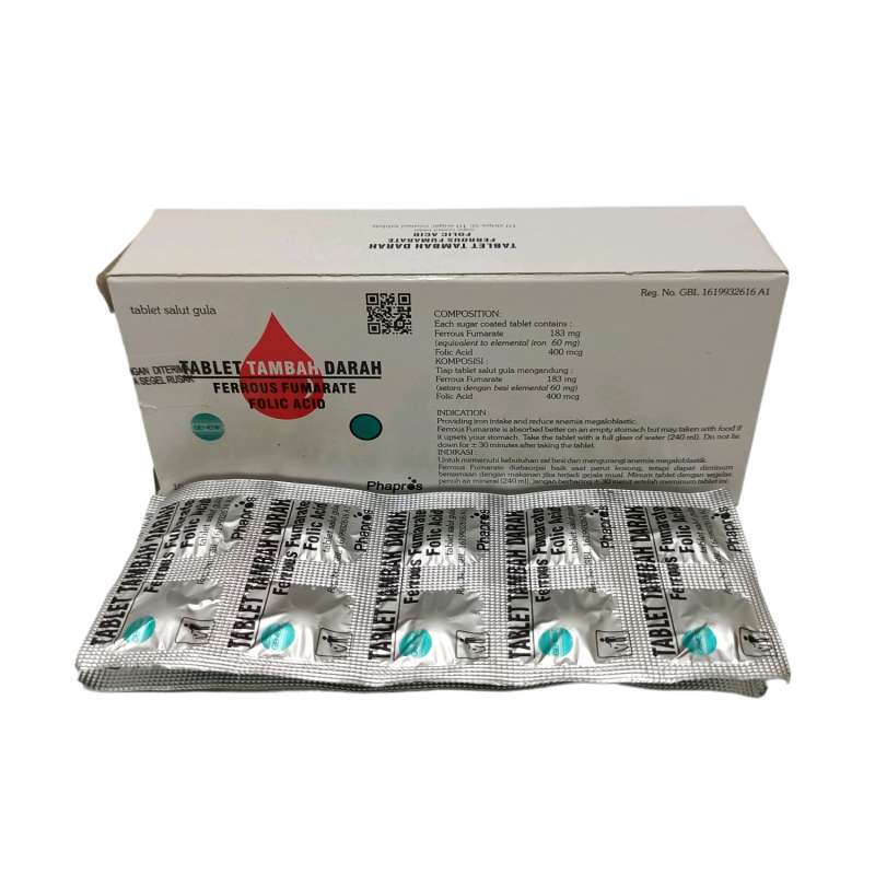 Tablet Tambah Darah Box 100's Tablet Phapros - Obat Anemia
