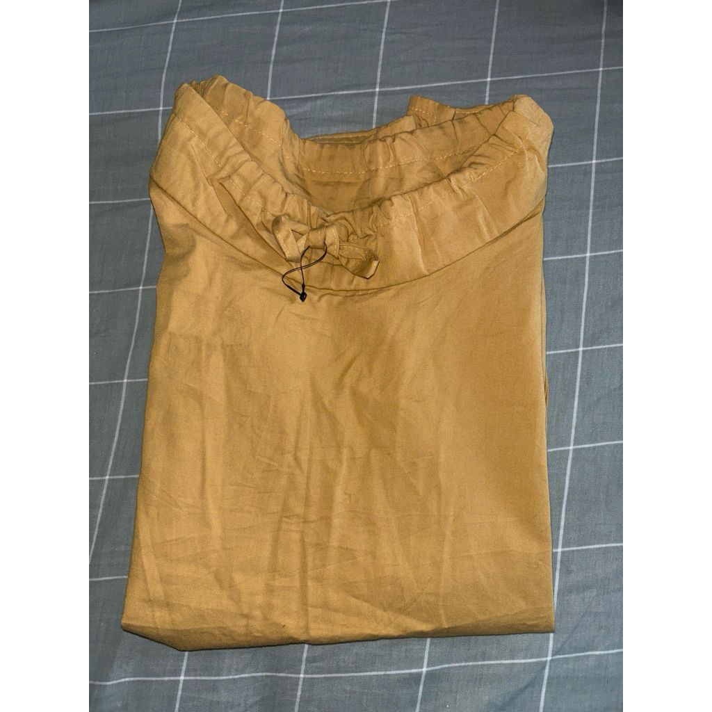Preloved Outer / Rompi / Vest Kuning Kunyit (minus)
