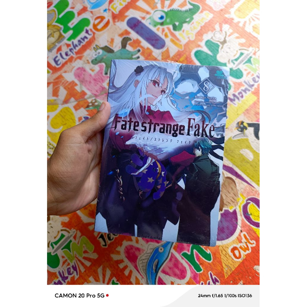 Light Novel Fate Strange Fake 8 Segel