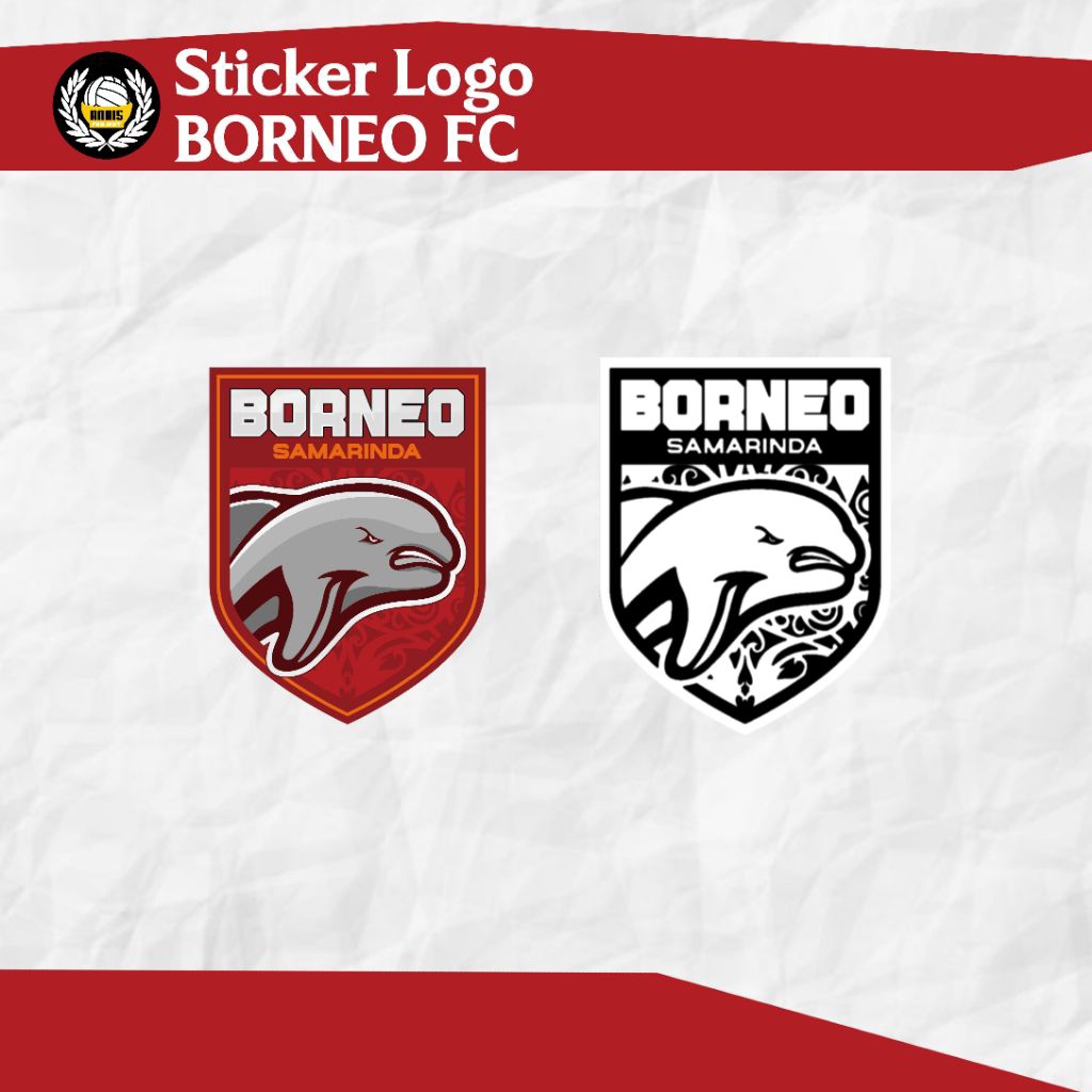Sticker Logo Borneo FC Samarinda