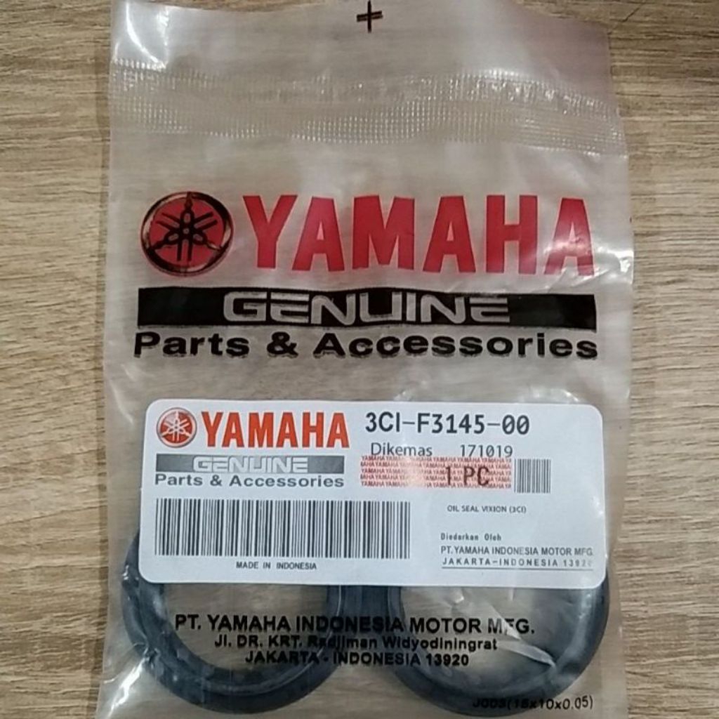 Seal Shock Vixion Depan Yamaha Original