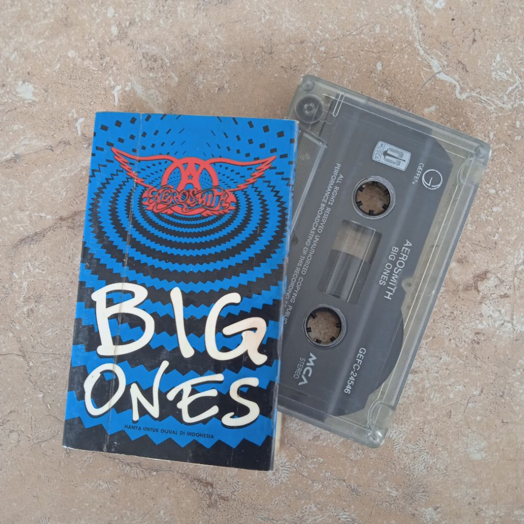 kaset pita Aerosmith "Big Ones" (the best Aerosmith)
