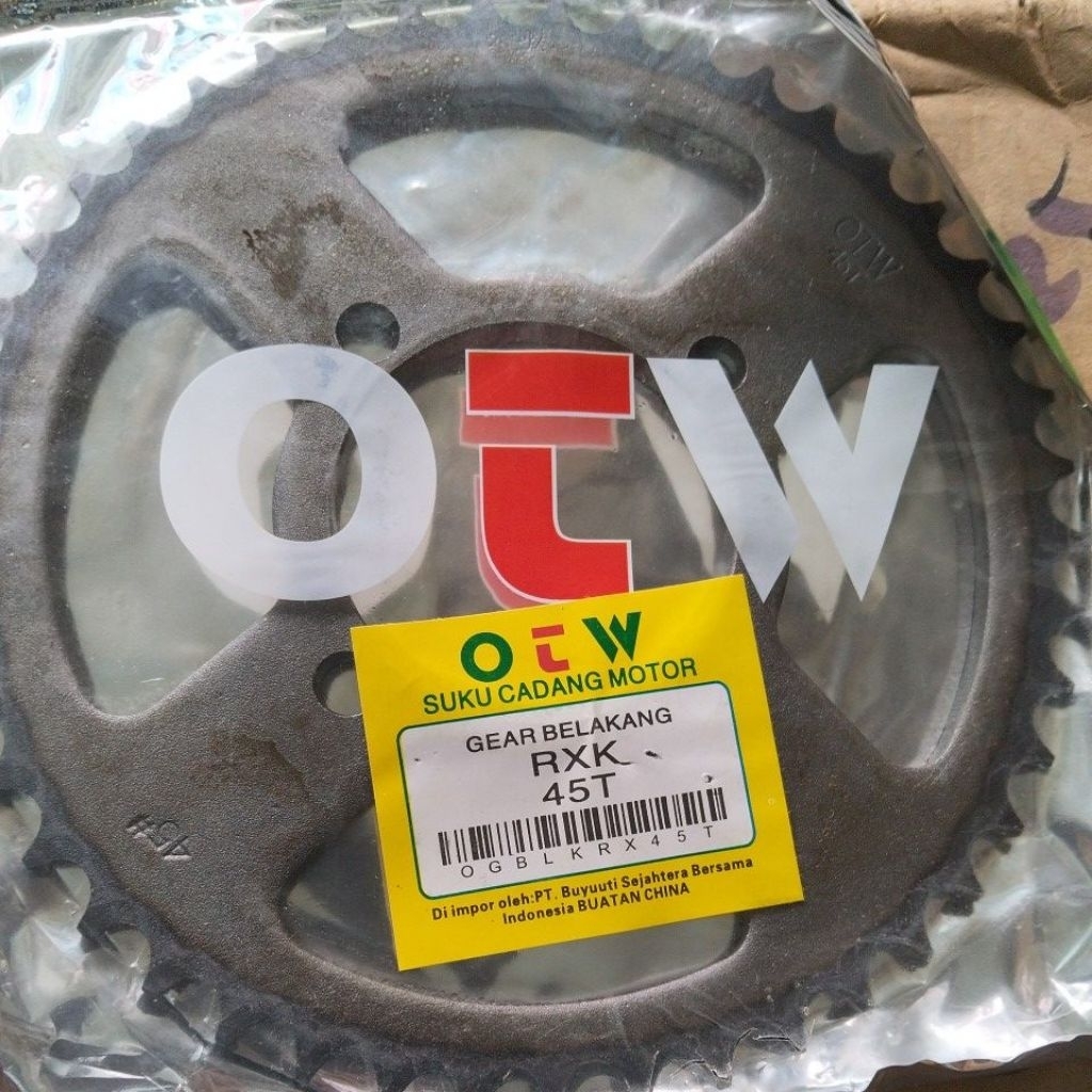 Gir/gear belakang Yamaha 45T