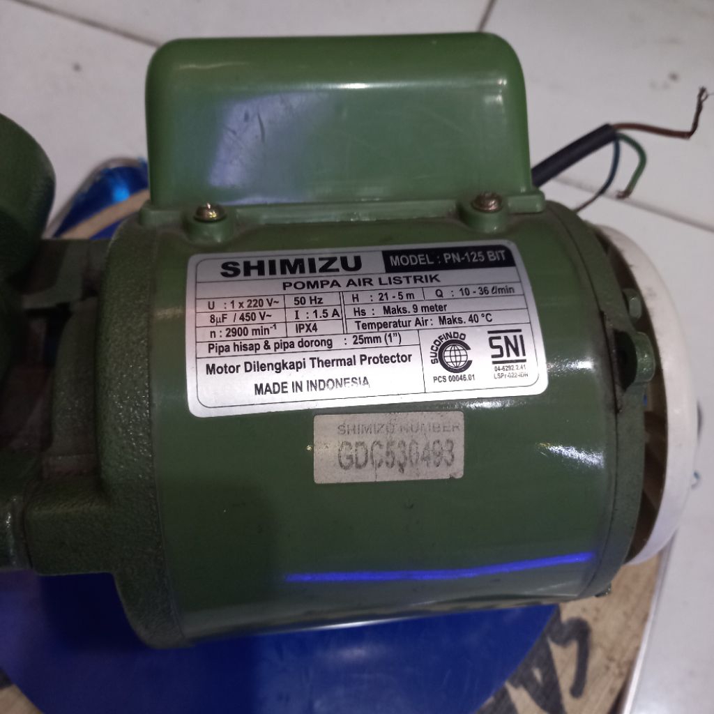 SHIMIZU PN 125 BIT