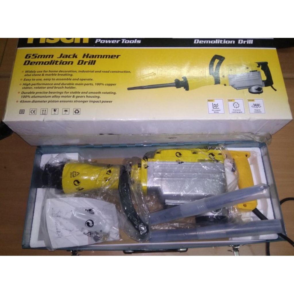 JACK HAMMER FISCH BOR BOBOK TEMBOK BETON