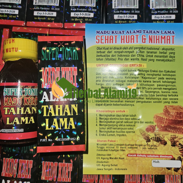 Madu Super Tonik Baru
