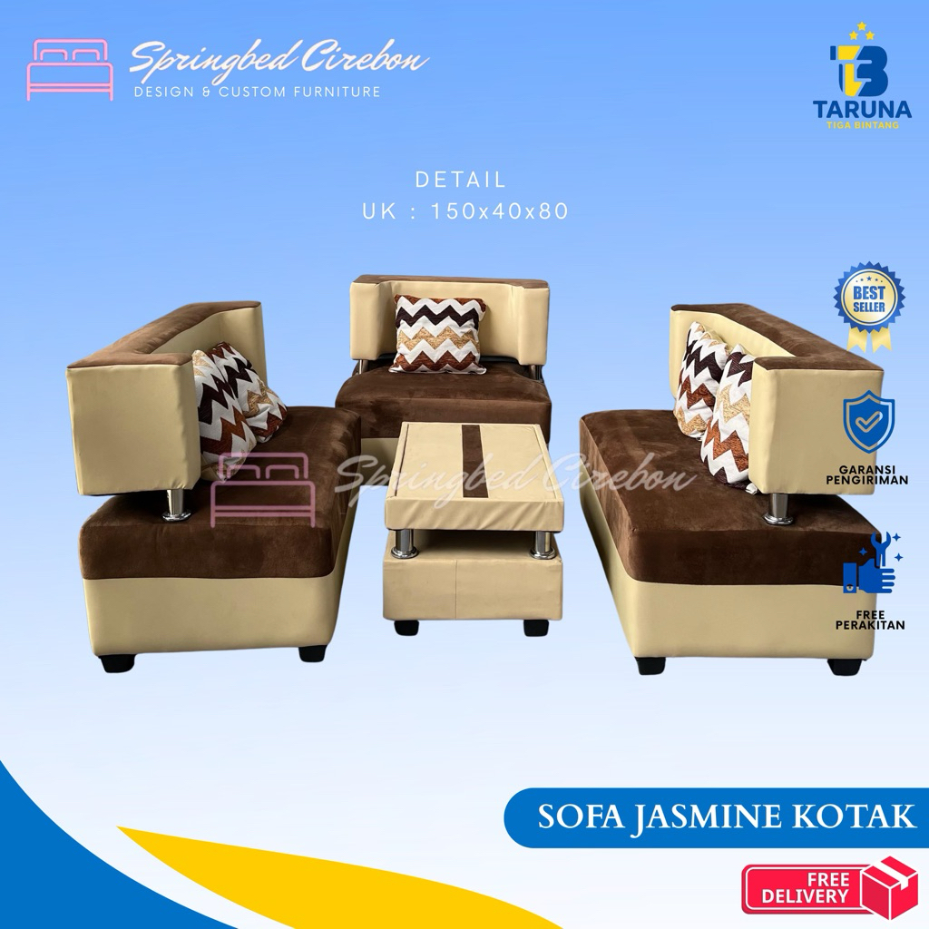 Sofa Minimalis Sofa Jasmine 221 Termurah Terlaris Cirebon Tegal Brebes Pemalang Pekalongan
