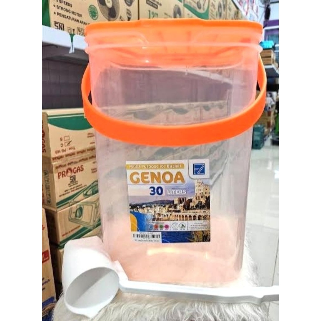 Termos es buah 30 liter genoa / dispenser air 30 liter / tempat es buah / termos tempat jual es buah