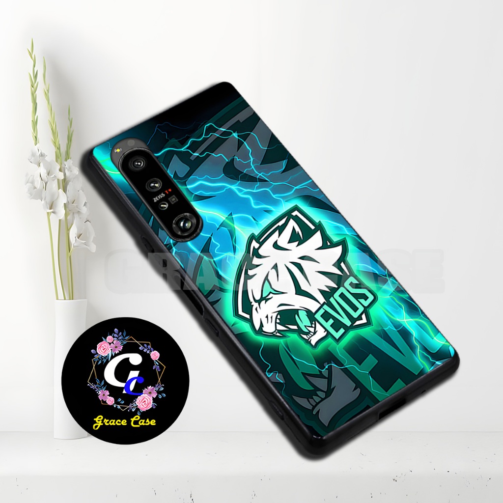 (GC37) Softcase karet Hp - SONY XPERIA 1 MARK 2/MARK 4/XPERIA 5 MARK 3 TERBARU - Motif Evos   / Sili