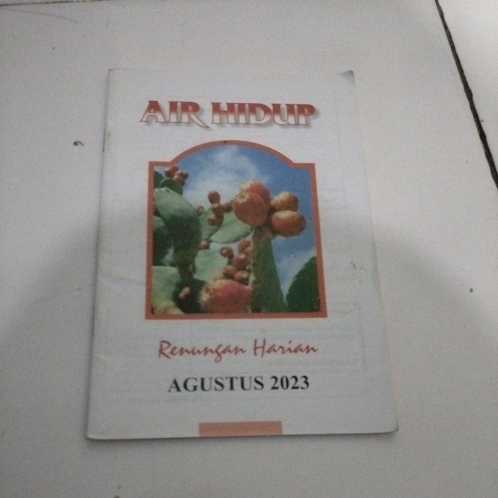 Renungan Air Hidup Agustus 2023