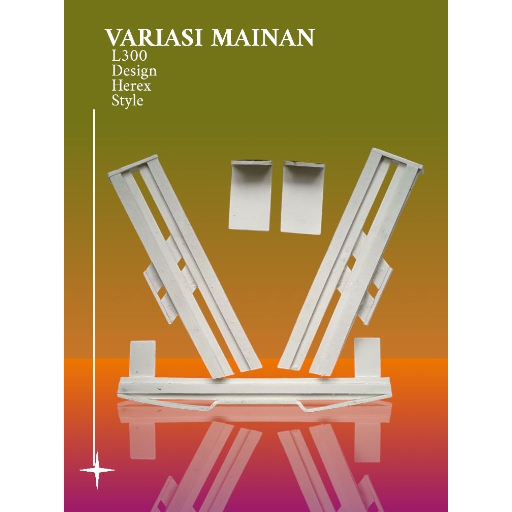 VARIASI GRILL SAMPING FULSET mainan l300