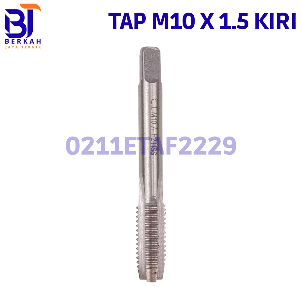 Hand Tap M10 x 1.5 Tap Kiri Pointed HSS Bukan Yamawa OSG YG