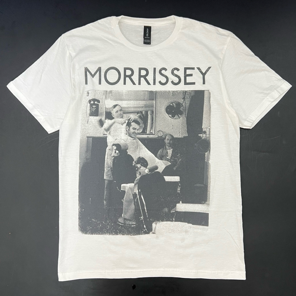 Kaos Morrissey Official - Barbershop (White)