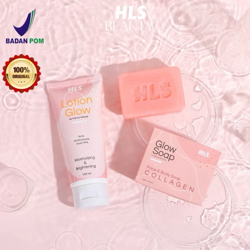 [FREE JARING SABUN] HELOISE BEAUTY GLOW SOAP LOTION GLOW FACE & BODY SOAP COLLAGEN MOISTURIZING BRIG