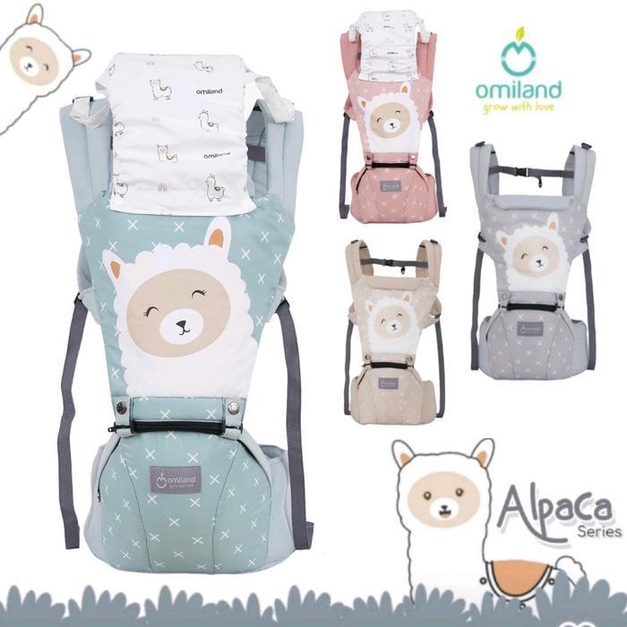 Omiland Gendongan Hipseat Alpaca Series
