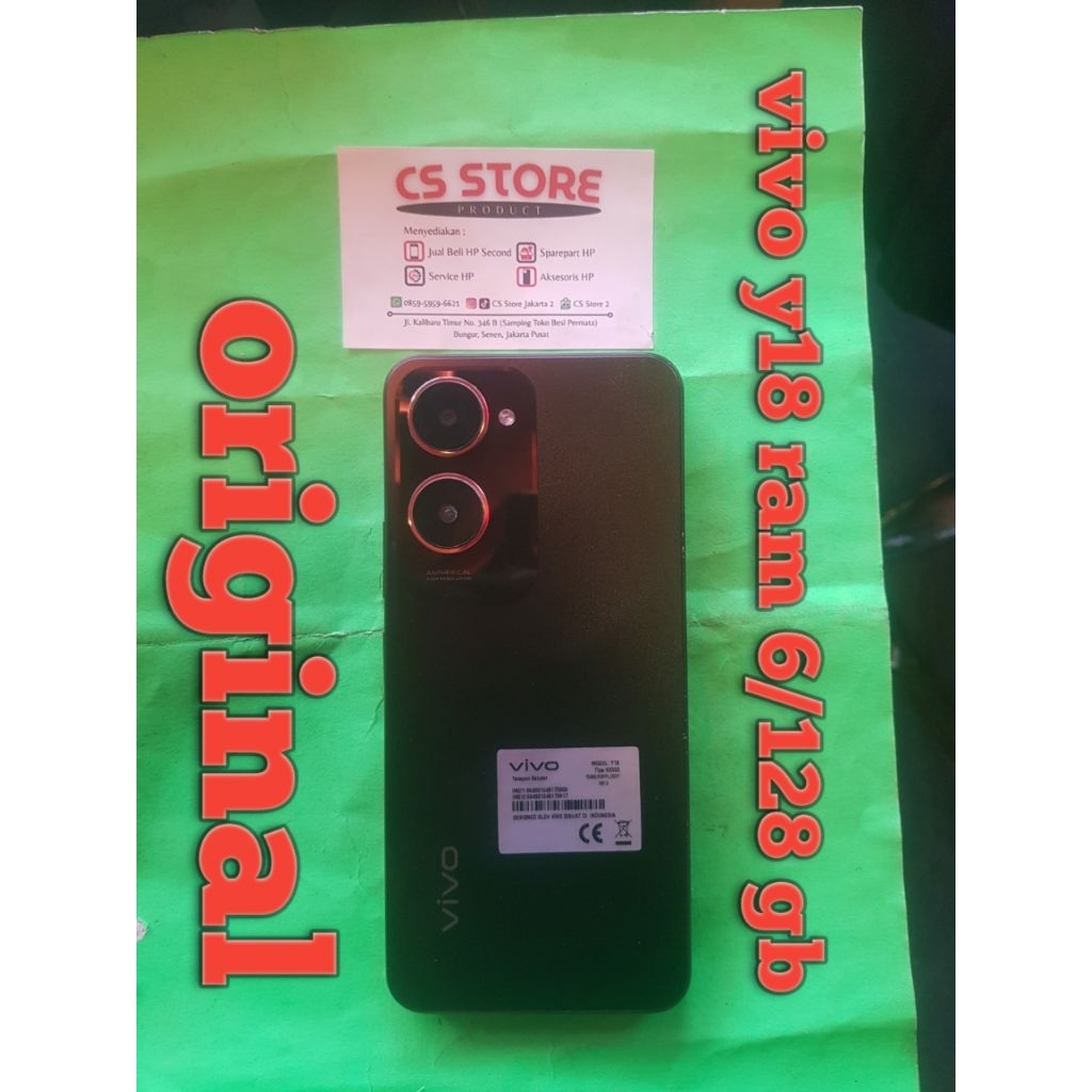 vivo y18 ram 6/128 gb original