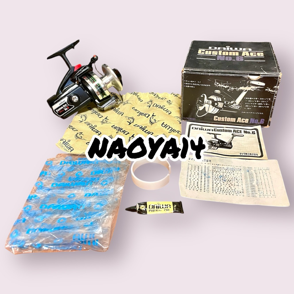 HARGA SPESIAL AKHIR TAHUN REEL VINTAGE DAIWA CUSTOM ACE NO.6