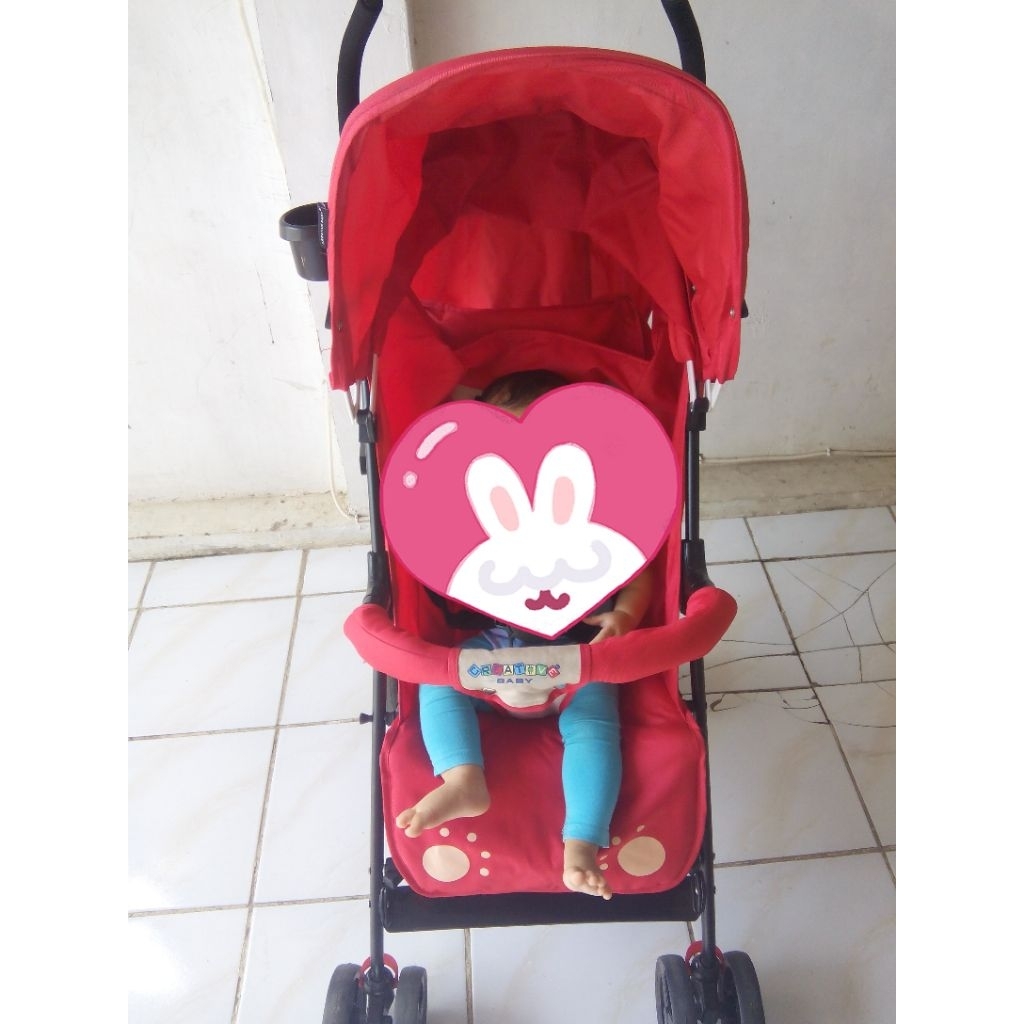 Preloved Stroller baby creative
